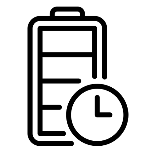 140 Hour Battery Life
