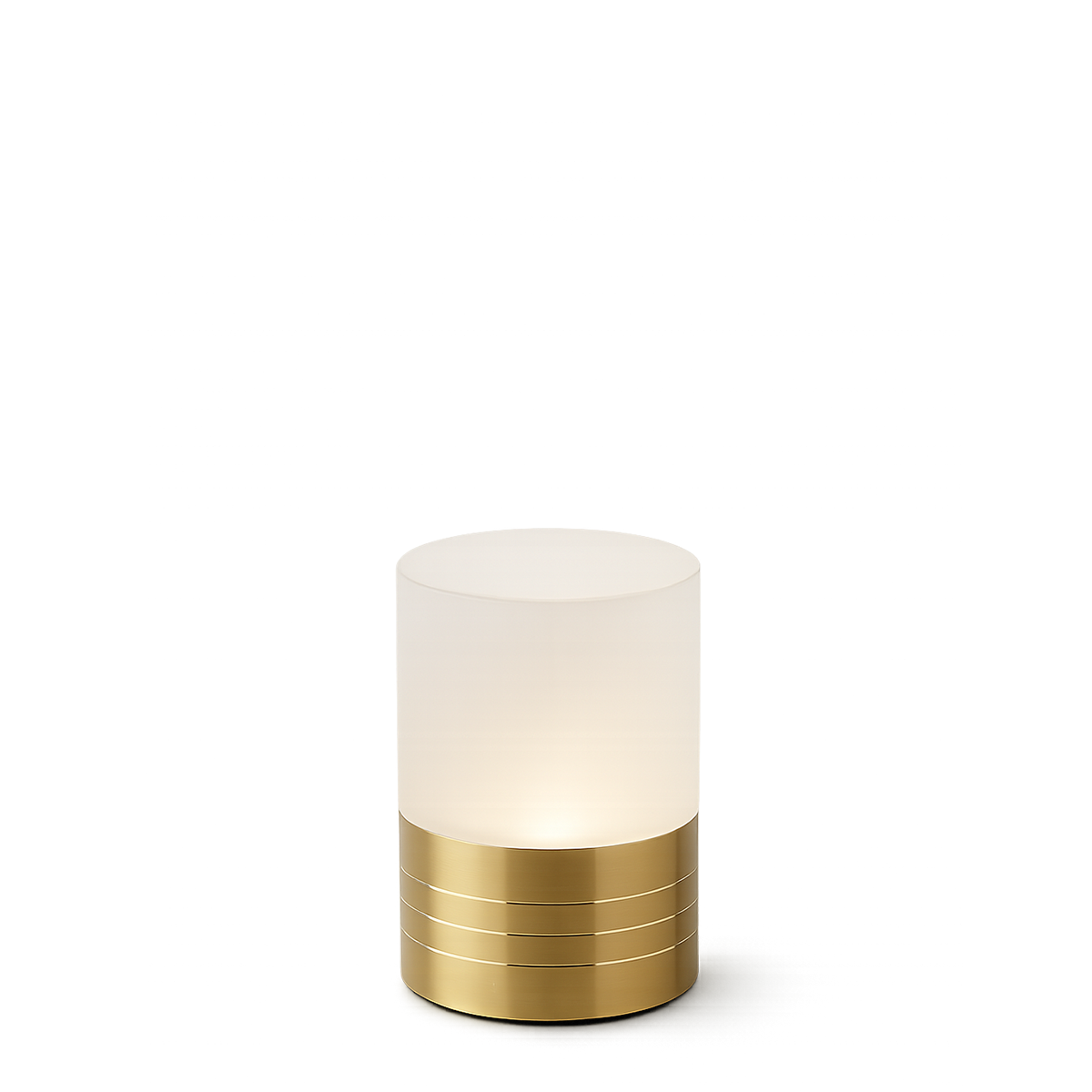 Halo Rechargeable Cordless Table Lamp, Brass