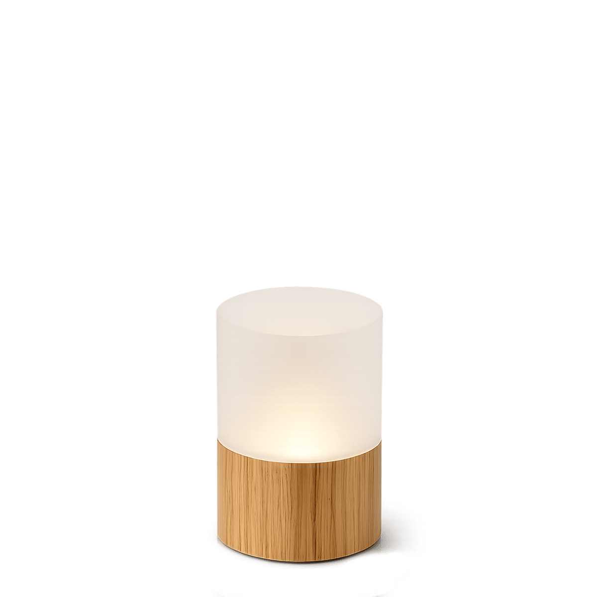 Halo Rechargeable Cordless Table Lamp, Wood