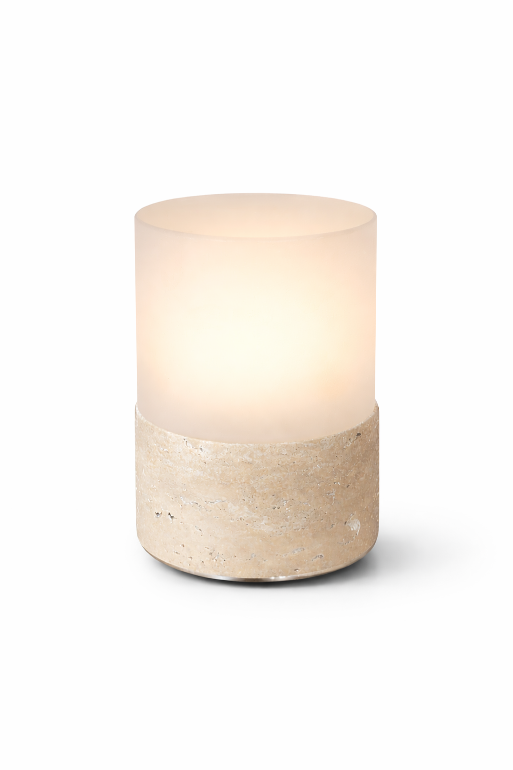 Halo Rechargeable Cordless Table Lamp, Stone