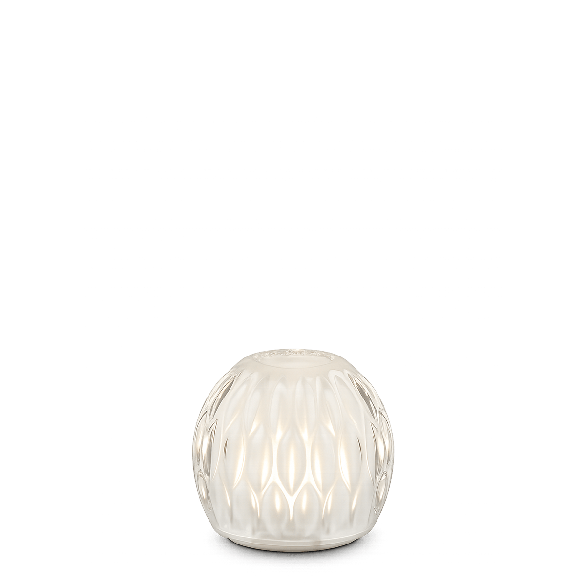 Jupiter V1 Rechargeable Cordless Table Lamp, Glass