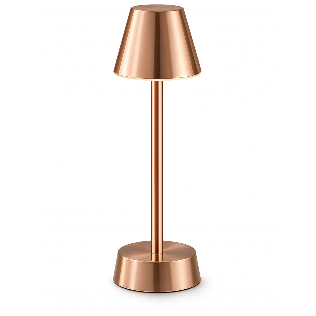 Sofia Empire Rechargeable Cordless Table Lamp, Copper