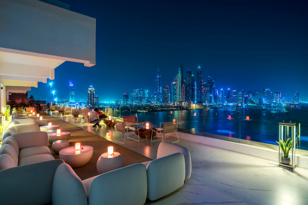 FIVE Hotel, Dubai Cordless table lamps Insight Cordless Lighting 