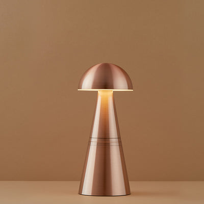 Charm Dome Cordless Table Lamp, Copper | Rechargeable Cordless Table Lamps | Insight Cordless Lighting