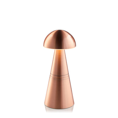 Charm Dome Cordless Table Lamp, Copper | Rechargeable Cordless Table Lamps | Insight Cordless Lighting