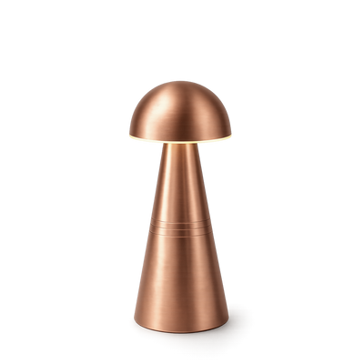 Charm Dome Kabellose Tischlampe, Kupfer