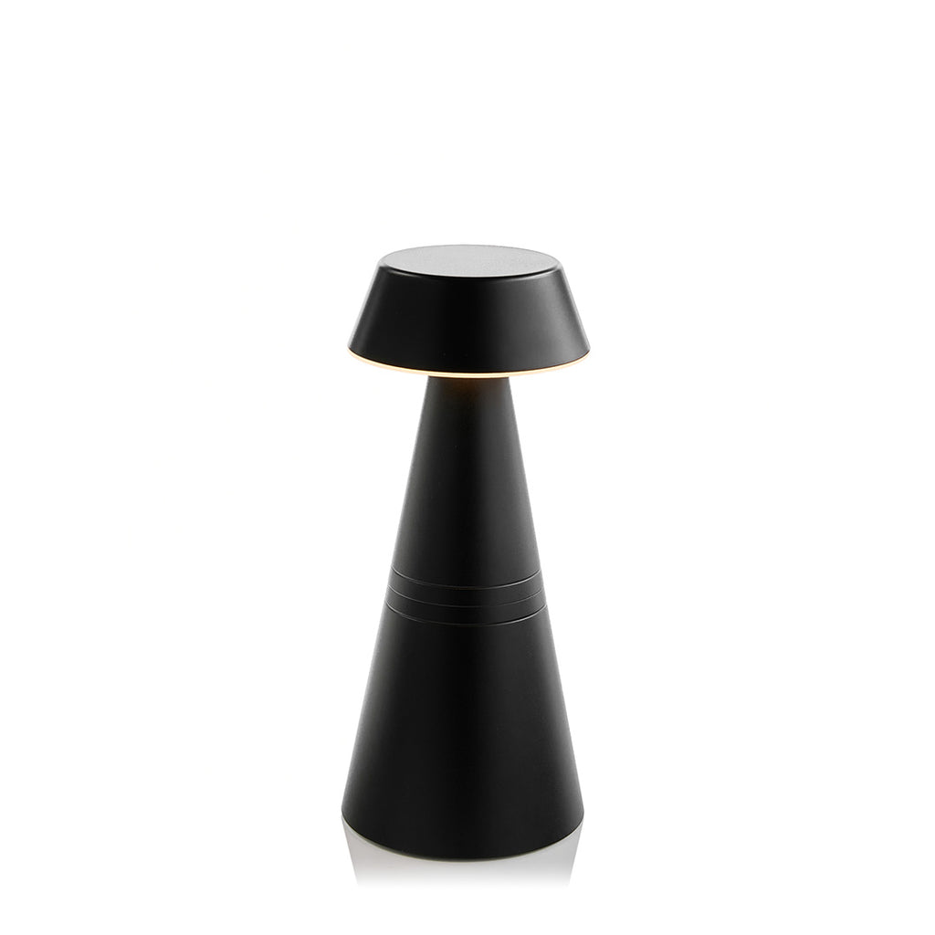 Charm Empire Cordless Table Lamp, Black Rechargeable Battery Powered Table Lamps Insight Cordless Lighting