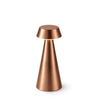 Charm Empire Rechargeable Cordless Table Lamp - Copper