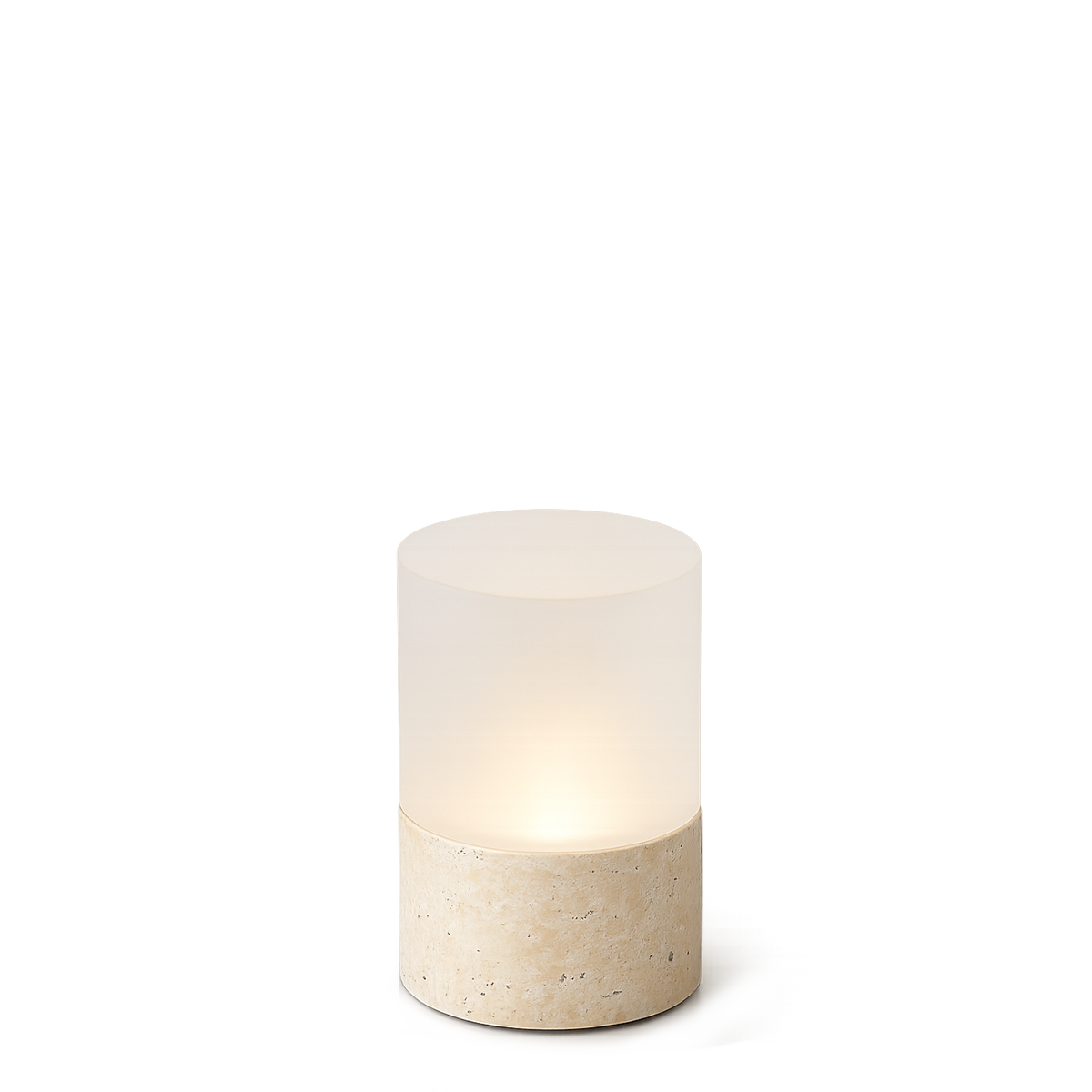 Halo Rechargeable Cordless Table Lamp, Stone