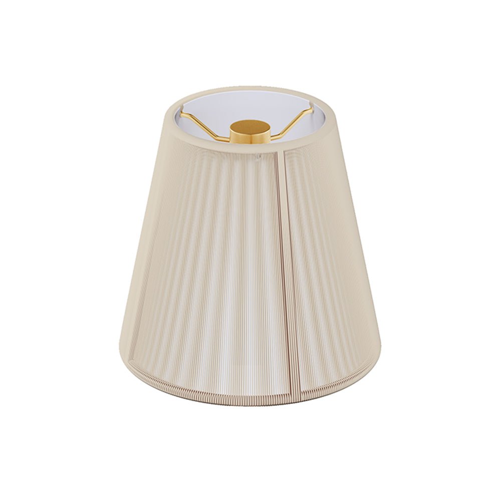 Lampenschirm Baumwolle, Elfenbein 14cm [C]