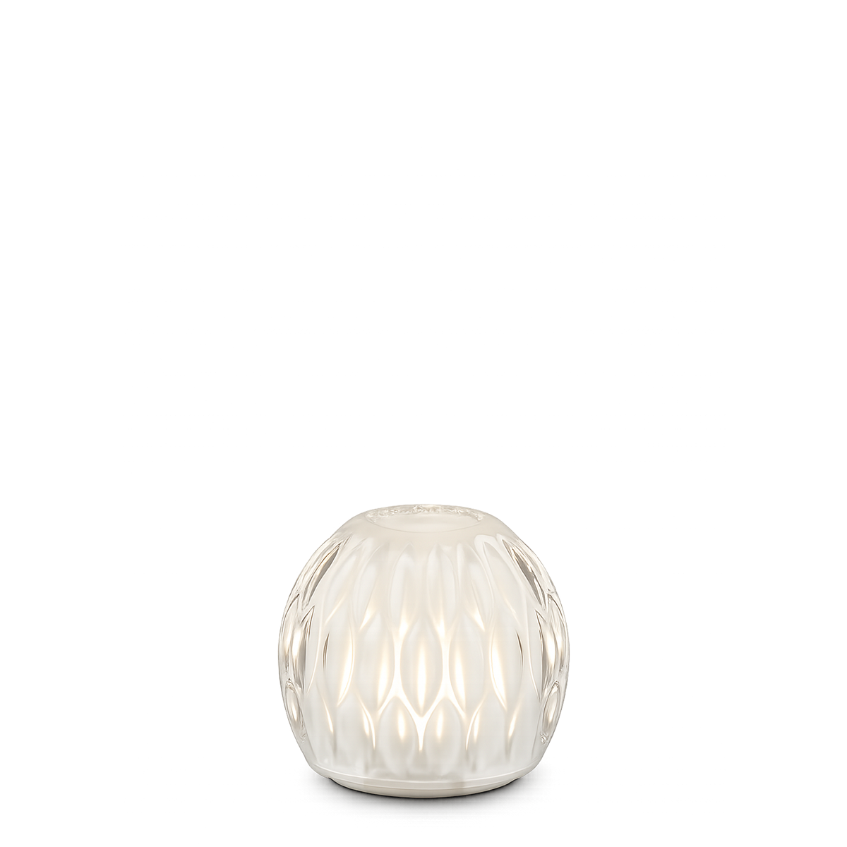 Jupiter V1 Rechargeable Cordless Table Lamp, Glass