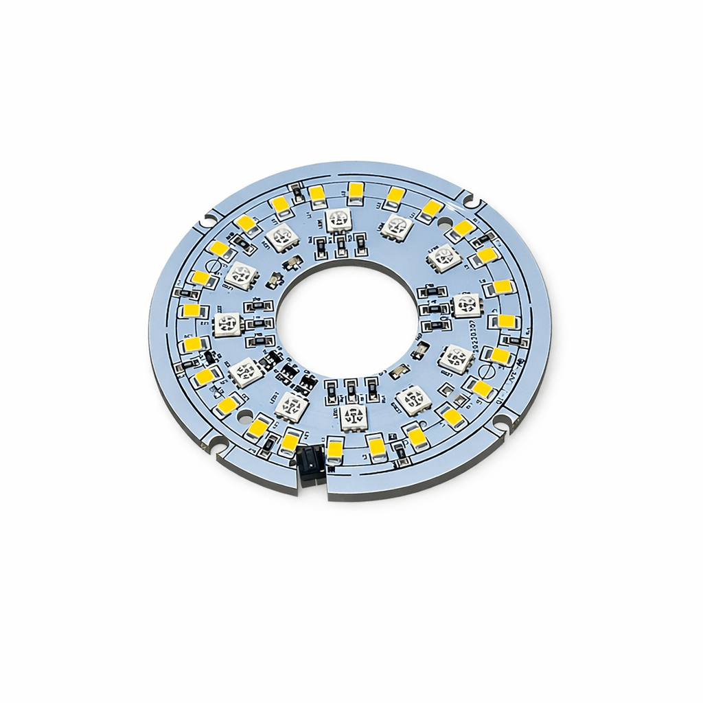 LED ring for a rechargeable cordless table lamp - Insight Cordless Lighting
