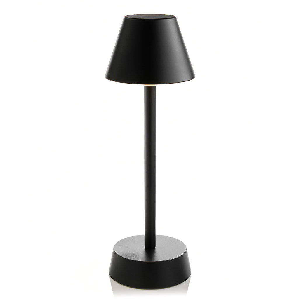 Sofia Empire Cordless Table Lamp, Black Rechargeable Battery Powered Table Lamps Insight Cordless Lighting