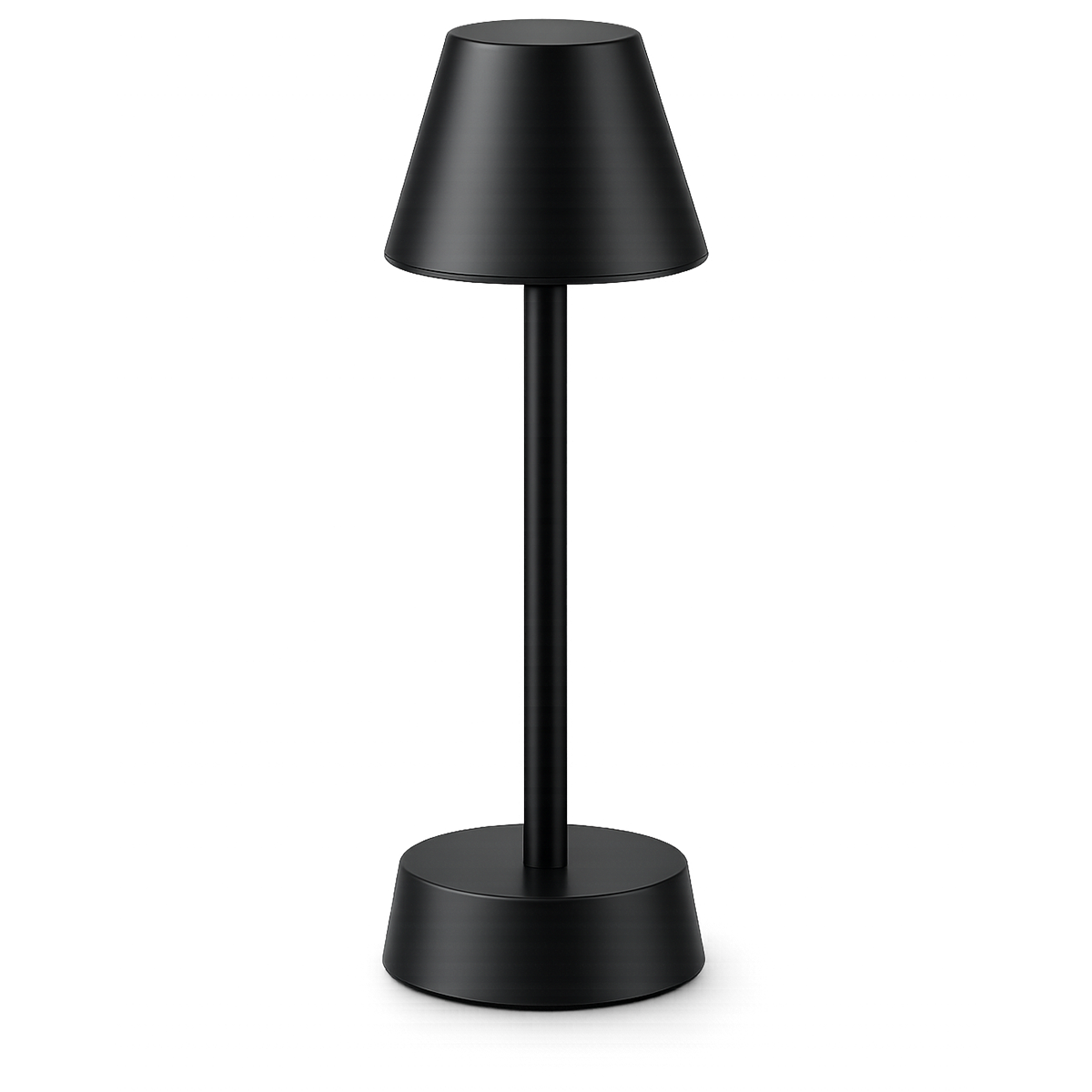 Sofia Empire Rechargeable Cordless Table Lamp, Black
