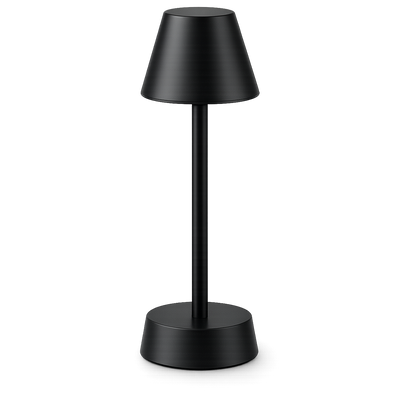 Sofia Empire Kabellose Tischlampe, Schwarz