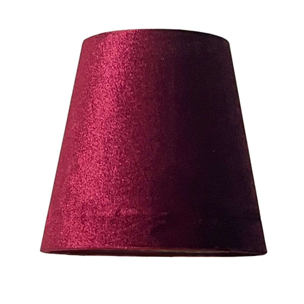 Shade Velvet, Burgundy Red Rechargeable Battery Powered Table Lamps Insight Cordless Lighting