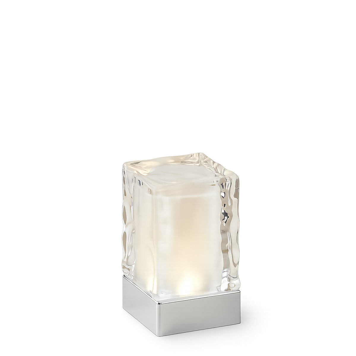Swirl Rechargeable Cordless Table Lamp, Glass