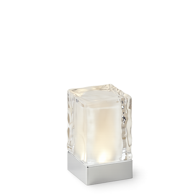 Swirl Kabellose Tischlampe, Glas 
