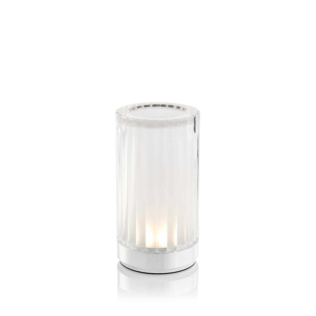 Pillar Cordless Table Lamp, Glass | Rechargeable Cordless Table Lamps | Insight Cordless Lighting