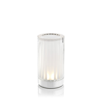 Pillar Cordless Table Lamp, Glass | Rechargeable Cordless Table Lamps | Insight Cordless Lighting